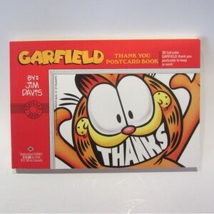 GARFIELD Thank You PostCard Book 1993 - NEW